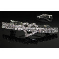 Herz Design Rhinestone Hairgrip Mädchen Haar Zubehör Glitzer Kristall Barrette